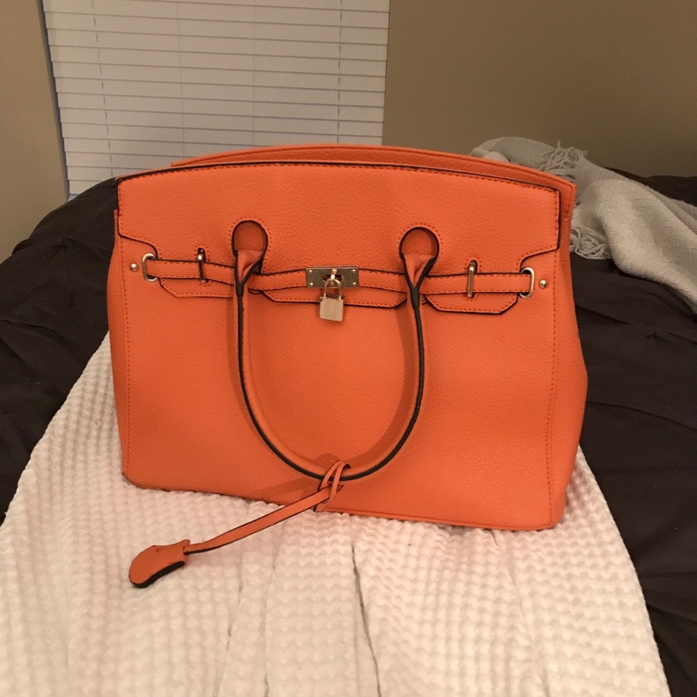 Peach Icon Handbag